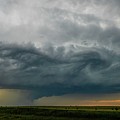 Summer Storm Sweeping Across the Grasslands 